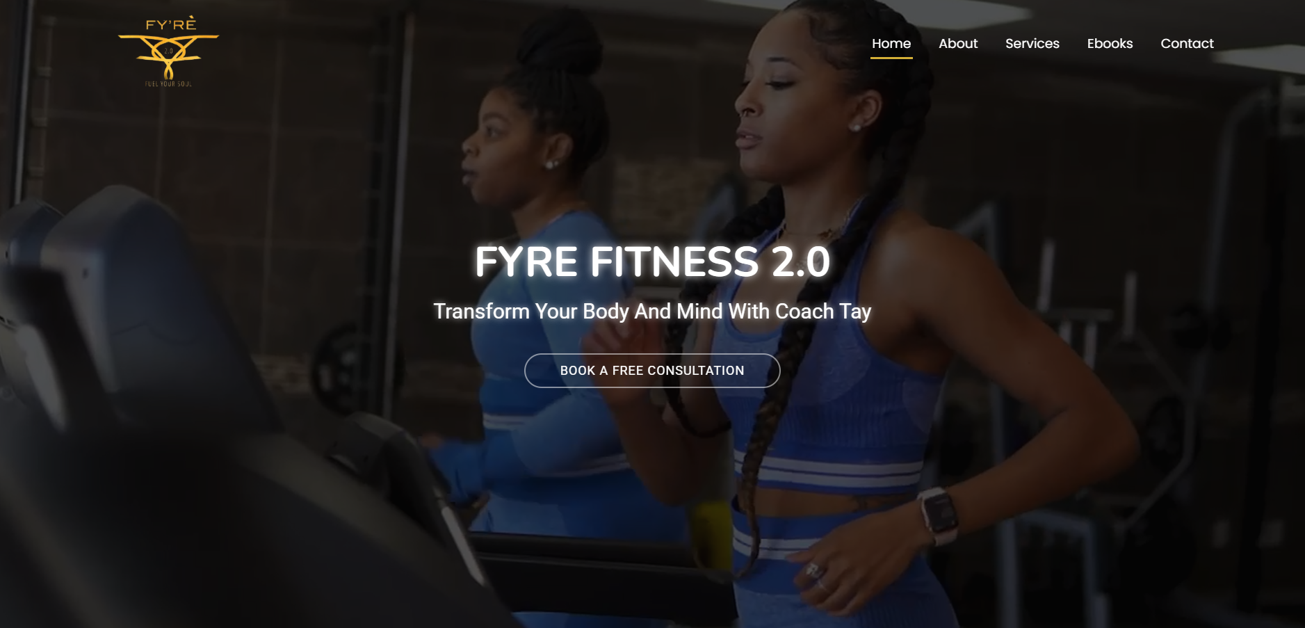 Fyre Health Website Preview